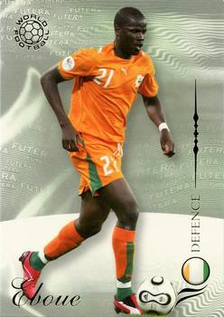 Eboue Emmanuel Cote D'Ivoire Futera World Football 2007  #26