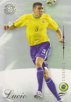 Lucio Brazil Futera World Football 2007  #39