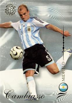 Cambiasso Esteban Argentina Futera World Football 2007  #72
