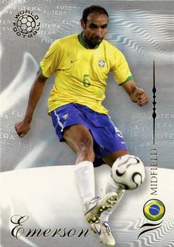 Emerson Brazil Futera World Football 2007 #79
