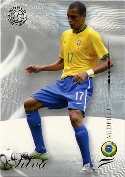 Silva Gilberto Brazil Futera World Football 2007 #119