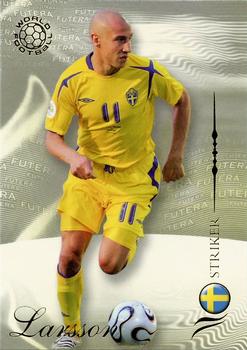 Larsson Henrik Sweden Futera World Football 2007  #162