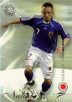 Nakata Hidetoshi Japan Futera World Football 2007  #167