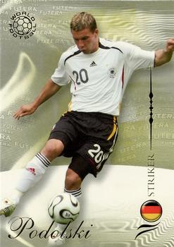 Podolski Lukas Germany Futera World Football 2007  #172