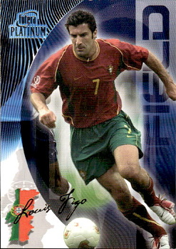 Figo Luis Portugal Futera World Football 2003  #32
