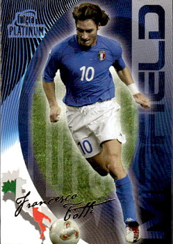 Totti Francesco Italy Futera World Football 2003  #44