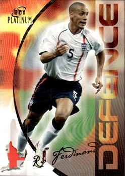 Ferdinand Rio England Futera World Football 2003  #55