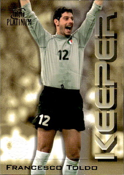 Toldo Francesco Italy Futera World Football 2003 Keepers #KP6