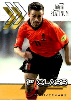 Marc Overmars Netherlands Futera World Football 2001 First class #22