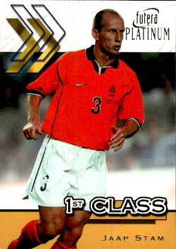 Jaap Stam Netherlands Futera World Football 2001 First class #30