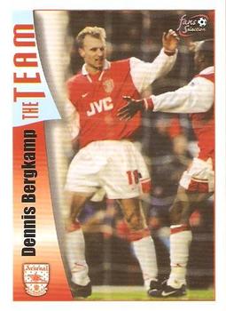 Dennis Bergkamp Arsenal 1997/98 Futera Fans' Selection #12