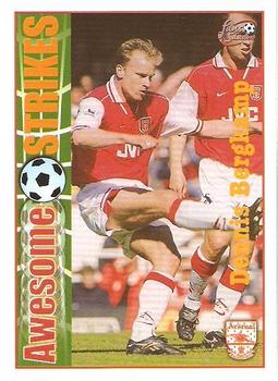 Dennis Bergkamp Arsenal 1997/98 Futera Fans' Selection #55