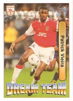 Patrick Vieira Arsenal 1997/98 Futera Fans' Selection #65