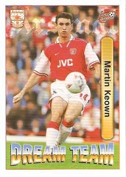 Martin Keown Arsenal 1997/98 Futera Fans' Selection #68