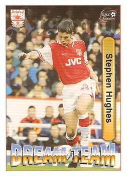 Stephen Hughes Arsenal 1997/98 Futera Fans' Selection #69