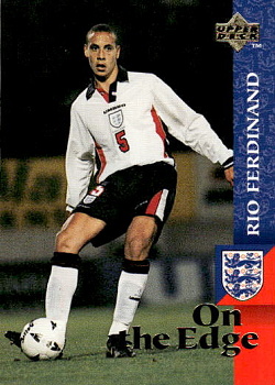Rio Ferdinand England Upper Deck England 1998 On the Edge #65
