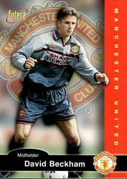 David Beckham Futera Manchester United 1997 #06