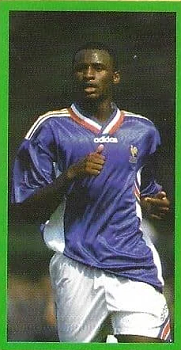 Patrick Vieira France Barratt Football Candy Sticks World Stars Series 1997 #34