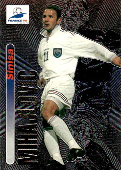 Sinisa Mihajlovic Yugoslavia Panini World Cup 1998  #12