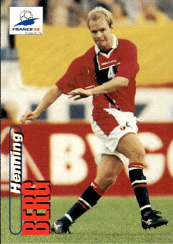 Henning Berg Norway Panini World Cup 1998  #14
