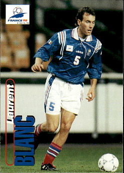 Laurent Blanc France Panini World Cup 1998  #15