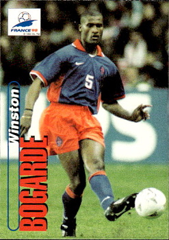 Winston Bogarde Netherlands Panini World Cup 1998  #16