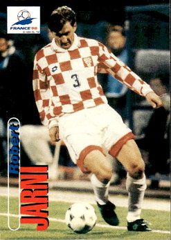 Robert Jarni Croatia Panini World Cup 1998  #26