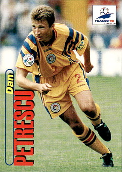 Dan Petrescu Romania Panini World Cup 1998  #31