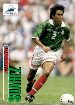 Claudio Suarez Mexico Panini World Cup 1998  #35