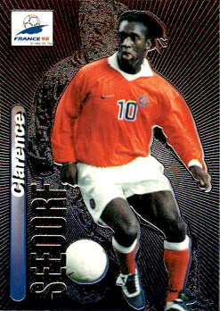 Clarence Seedorf Netherlands Panini World Cup 1998  #38