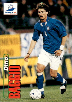Dino Baggio Italy Panini World Cup 1998  #44