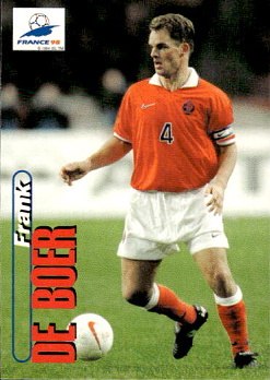 Frank De Boer Netherlands Panini World Cup 1998  #48