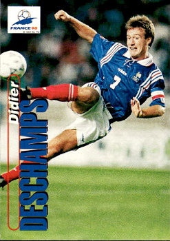 Didier Deschamps France Panini World Cup 1998  #51