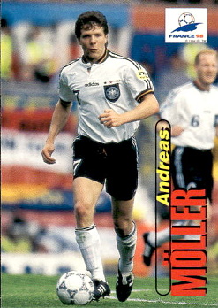 Andreas Moller Germany Panini World Cup 1998  #62