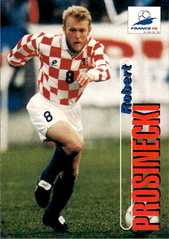 Robert Prosinecki Croatia Panini World Cup 1998  #65