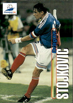 Dragan Stojkovic Yugoslavia Panini World Cup 1998  #68