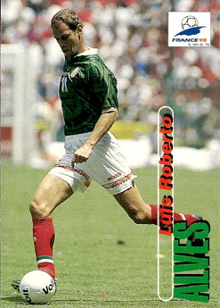 Luis Roberto Alves Mexico Panini World Cup 1998  #76