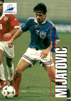 Predrag Mijatovic Yugoslavia Panini World Cup 1998  #90