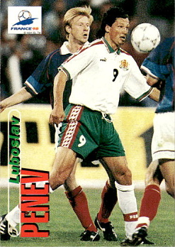 Luboslav Penev Bulgaria Panini World Cup 1998  #95