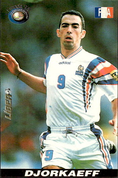 Youri Djorkaeff France Libero Los Super Cards del Mundial Francia World Cup 1998 #11