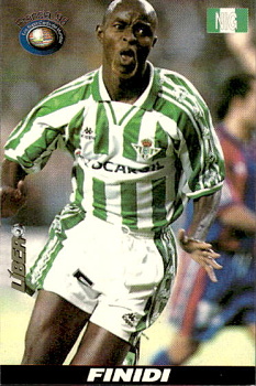 Finidi George Nigeria Libero Los Super Cards del Mundial Francia World Cup 1998 #30