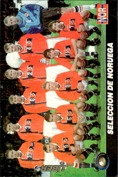 Norway Norway Libero Los Super Cards del Mundial Francia World Cup 1998 #76