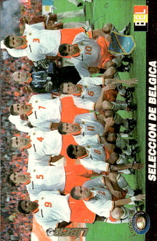 Belgium Belgium Libero Los Super Cards del Mundial Francia World Cup 1998 #93