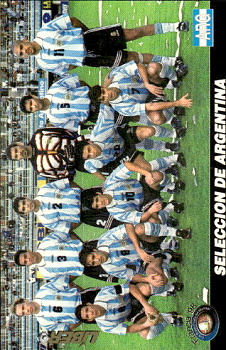 Argentina Libero Los Super Cards del Mundial Francia World Cup 1998 #101