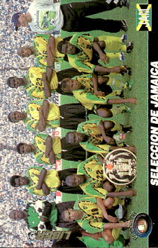 Jamaica Jamaica Libero Los Super Cards del Mundial Francia World Cup 1998 #102