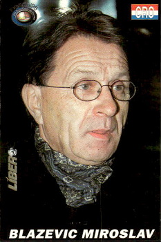 Miroslav Blazevic Croatia Libero Los Super Cards del Mundial Francia World Cup 1998 #126