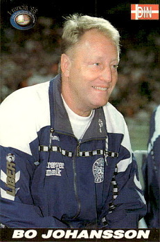 Bo Johansson Denmark Libero Los Super Cards del Mundial Francia World Cup 1998 #127