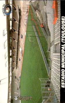 Estadio Municipal Toulouse Stadium Libero Los Super Cards del Mundial Francia World Cup 1998 #144