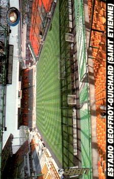 Estadio Geoffroy-Guichard Stadium Libero Los Super Cards del Mundial Francia World Cup 1998 #148
