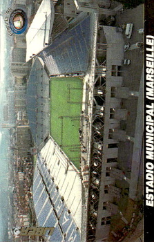 Estadio Municipal Marseille Stadium Libero Los Super Cards del Mundial Francia World Cup 1998 #149